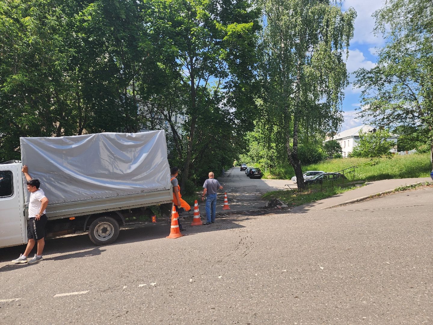 красноармейск, городской округ пушкинский, ливневая канализация, ремонт,