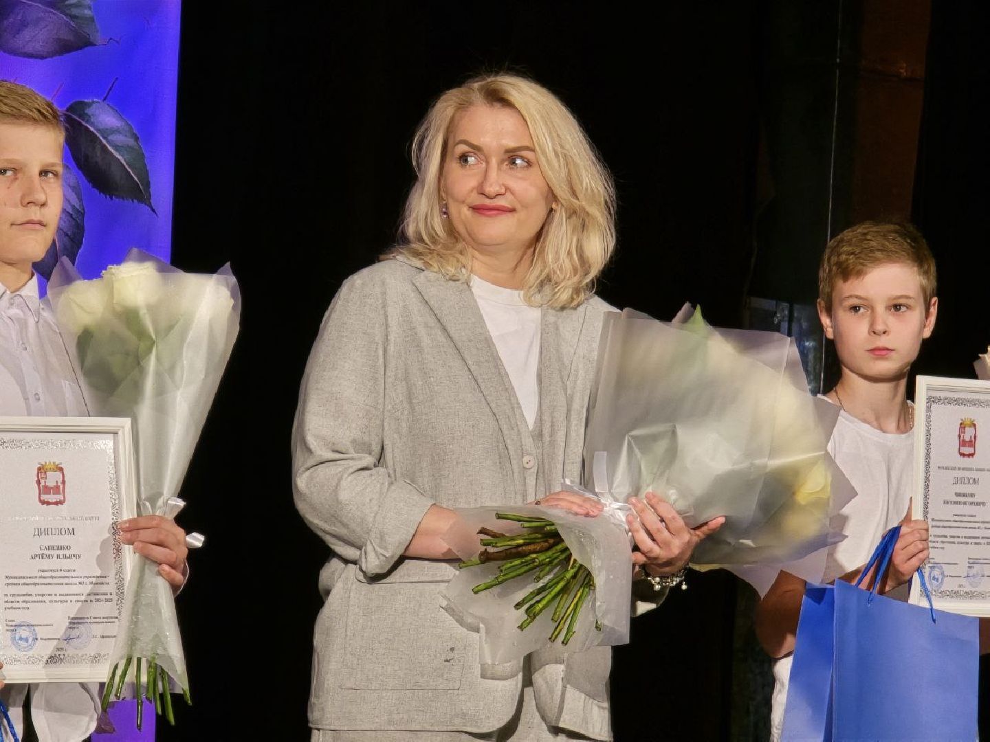 можайск, можайский муниципальный округ, подмосковье, одаренные дети, церемония награждения, ника нагулина,