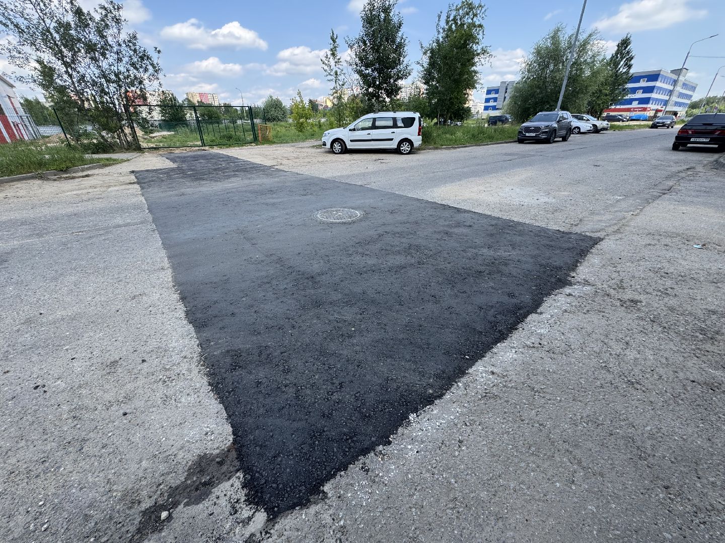 дороги, ремонт дорог, балашиха, кожедуба улица,