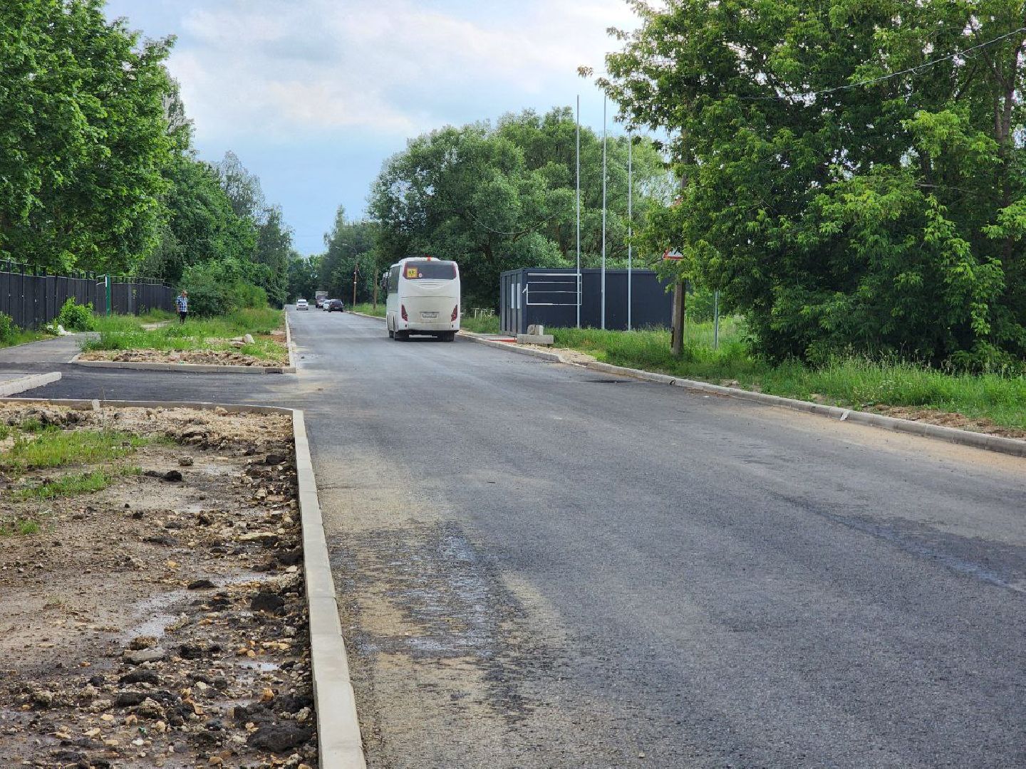 воскресенск, дороги,