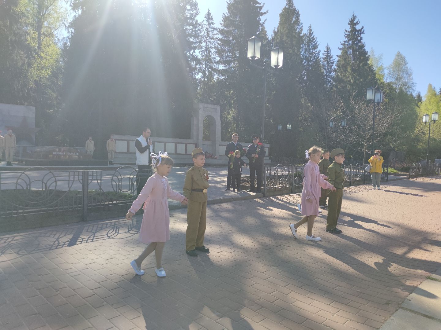 Вахта памяти, школьники, мемориал, Дубна