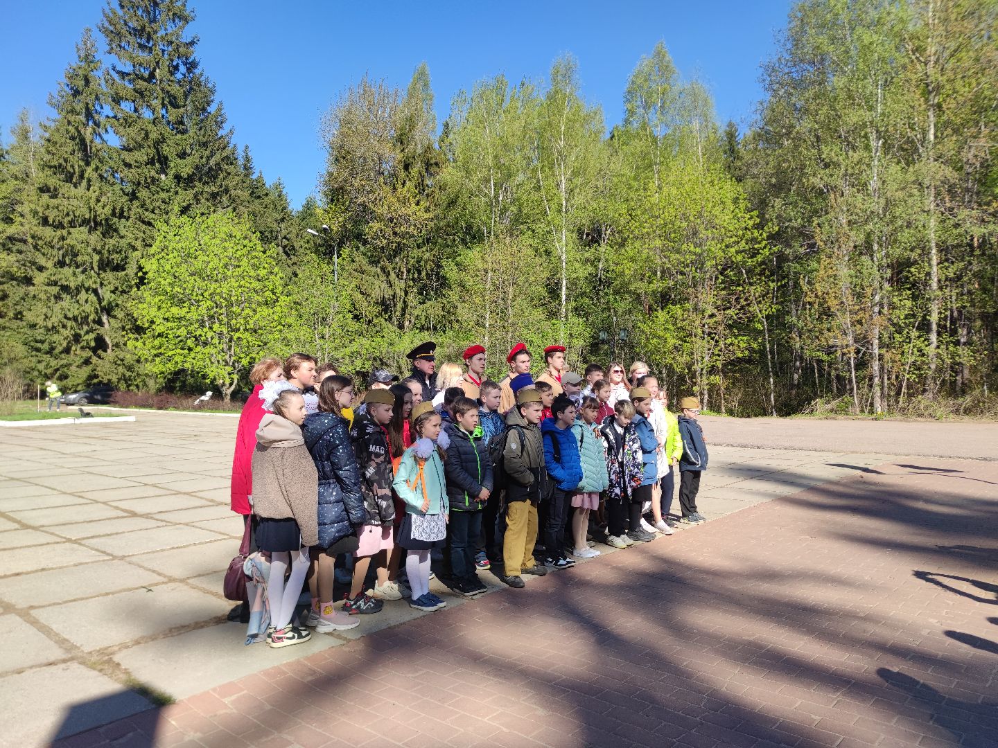 Вахта памяти, школьники, мемориал, Дубна