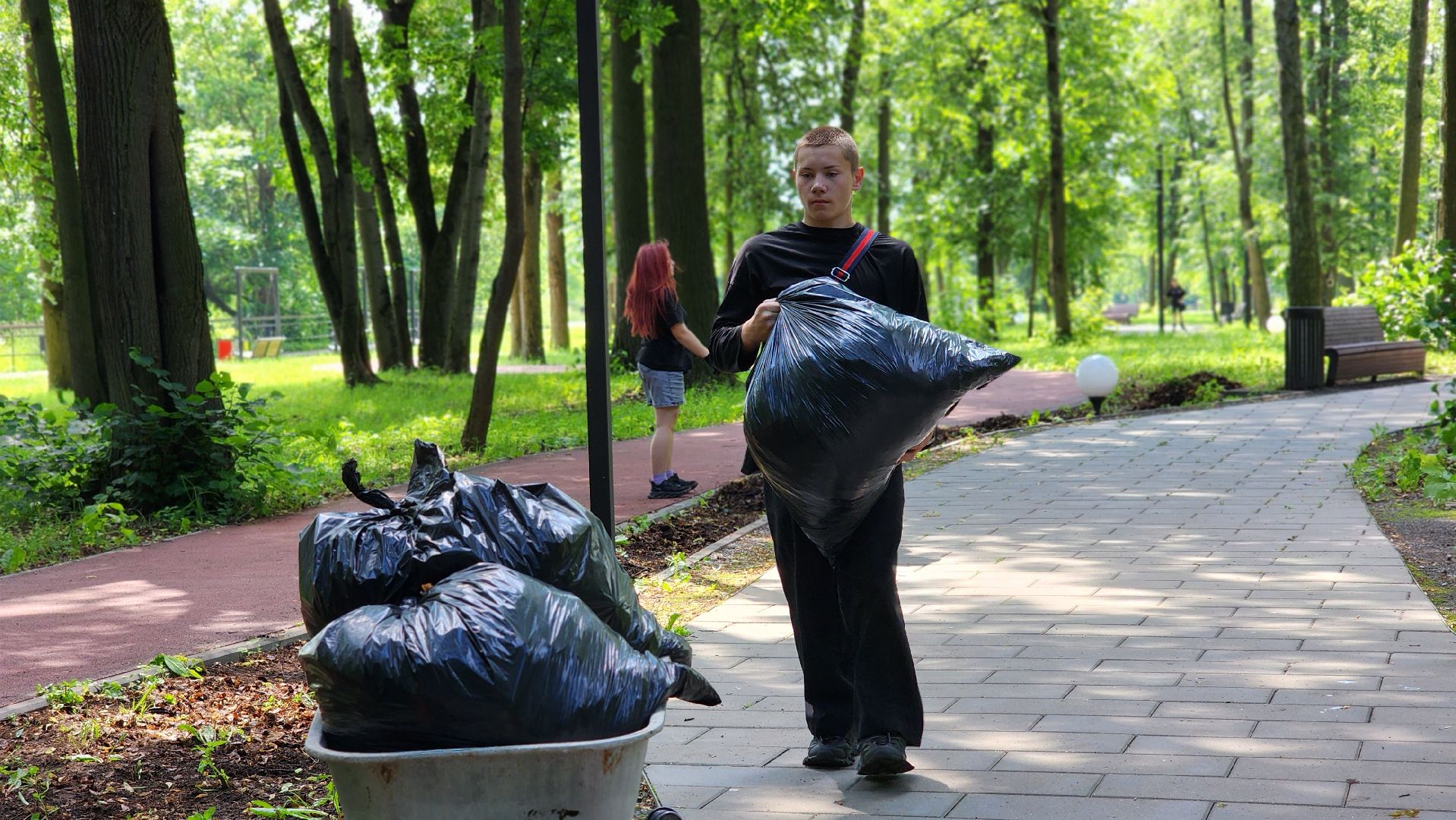 трудовой лагерь, дети, школьники, лосино-петровский,