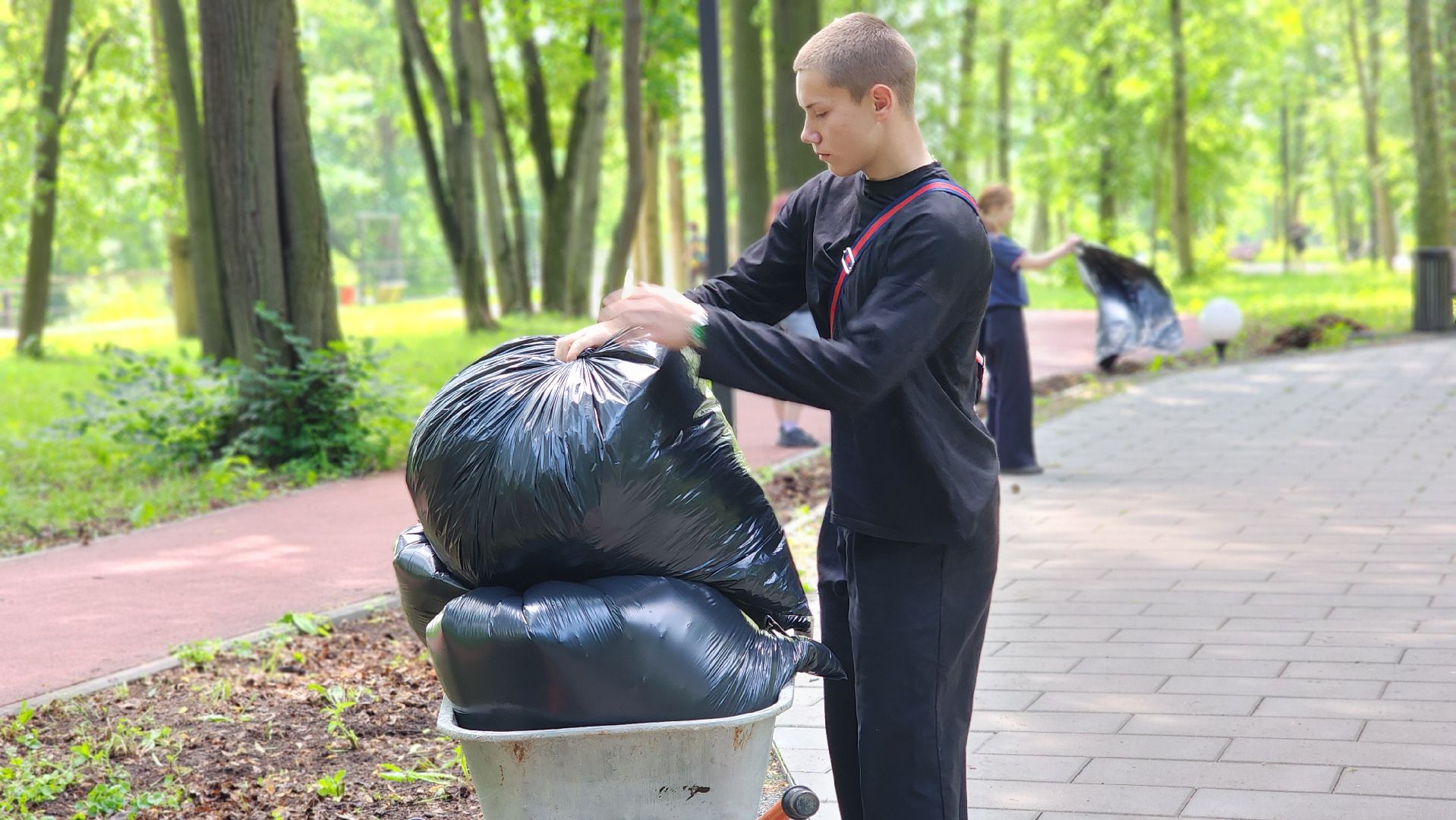 трудовой лагерь, дети, школьники, лосино-петровский,