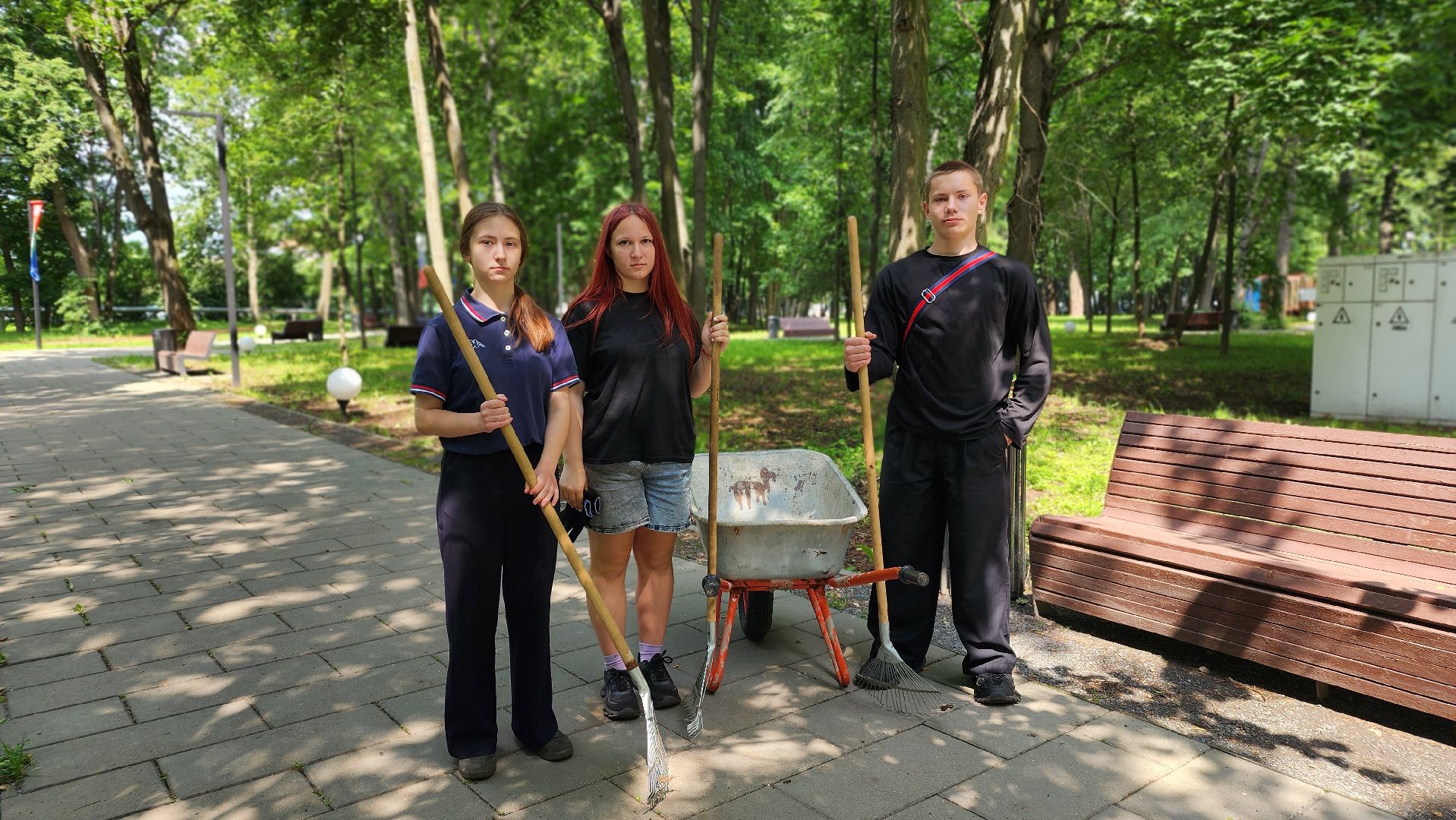 трудовой лагерь, дети, школьники, лосино-петровский,