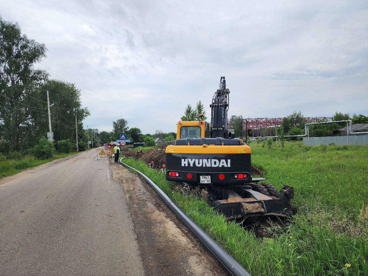 капитальный ремонт, инженерные сети, холодное водоснабжение, затишье-2, богородский городской округ,