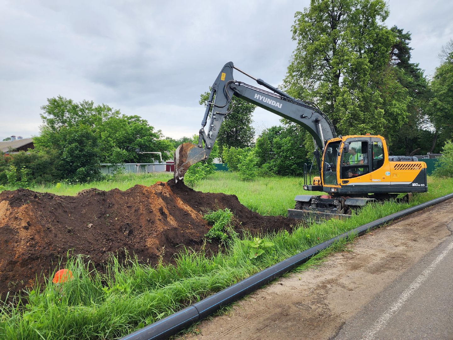 капитальный ремонт, инженерные сети, холодное водоснабжение, затишье-2, богородский городской округ,