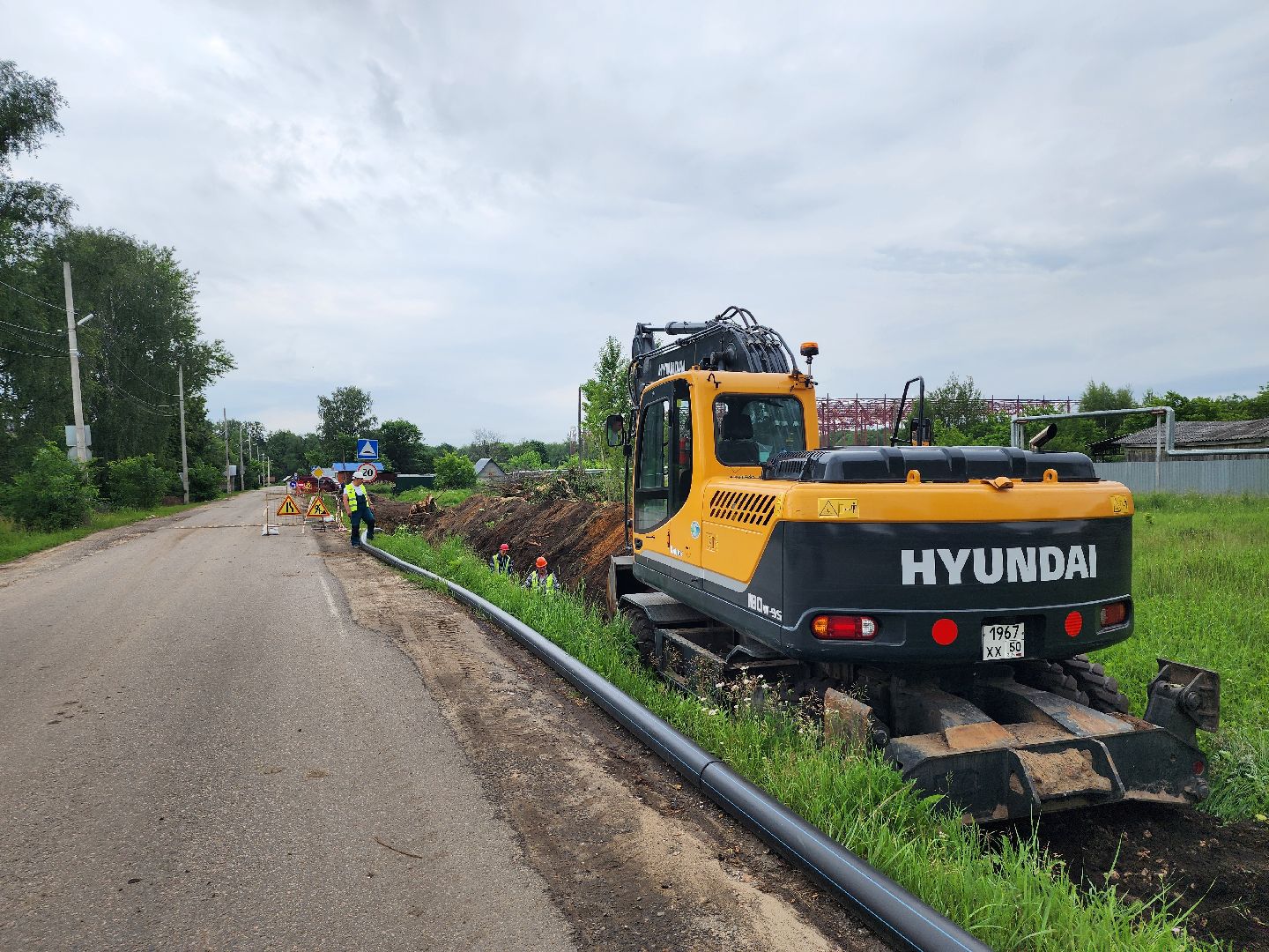 капитальный ремонт, инженерные сети, холодное водоснабжение, затишье-2, богородский городской округ,