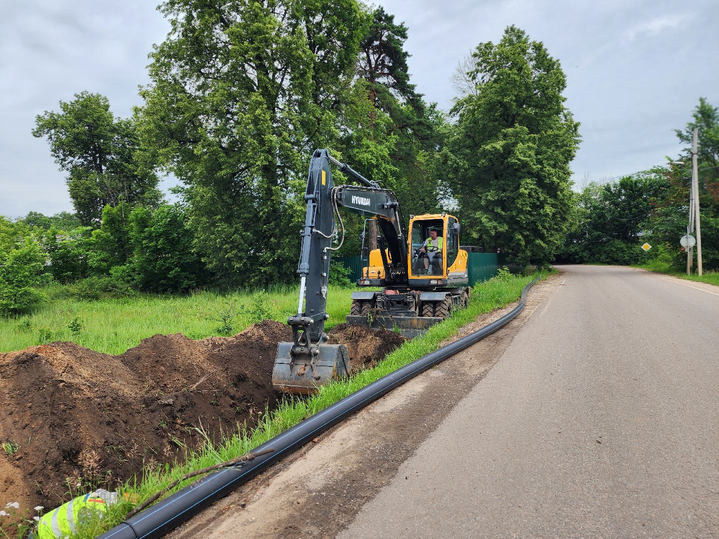капитальный ремонт, инженерные сети, холодное водоснабжение, затишье-2, богородский городской округ,