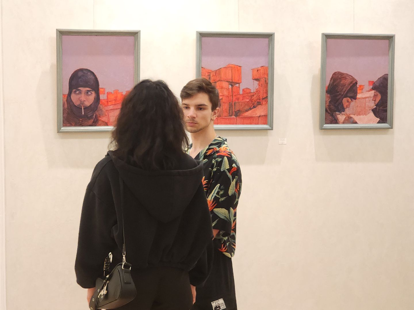 дубна, дк мир, выставка, живопись,