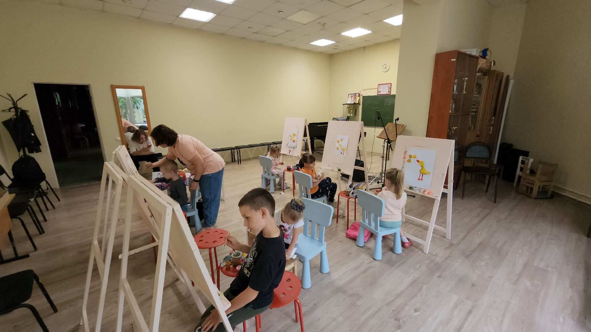 Изо-студия, Лобня, детское творчество,