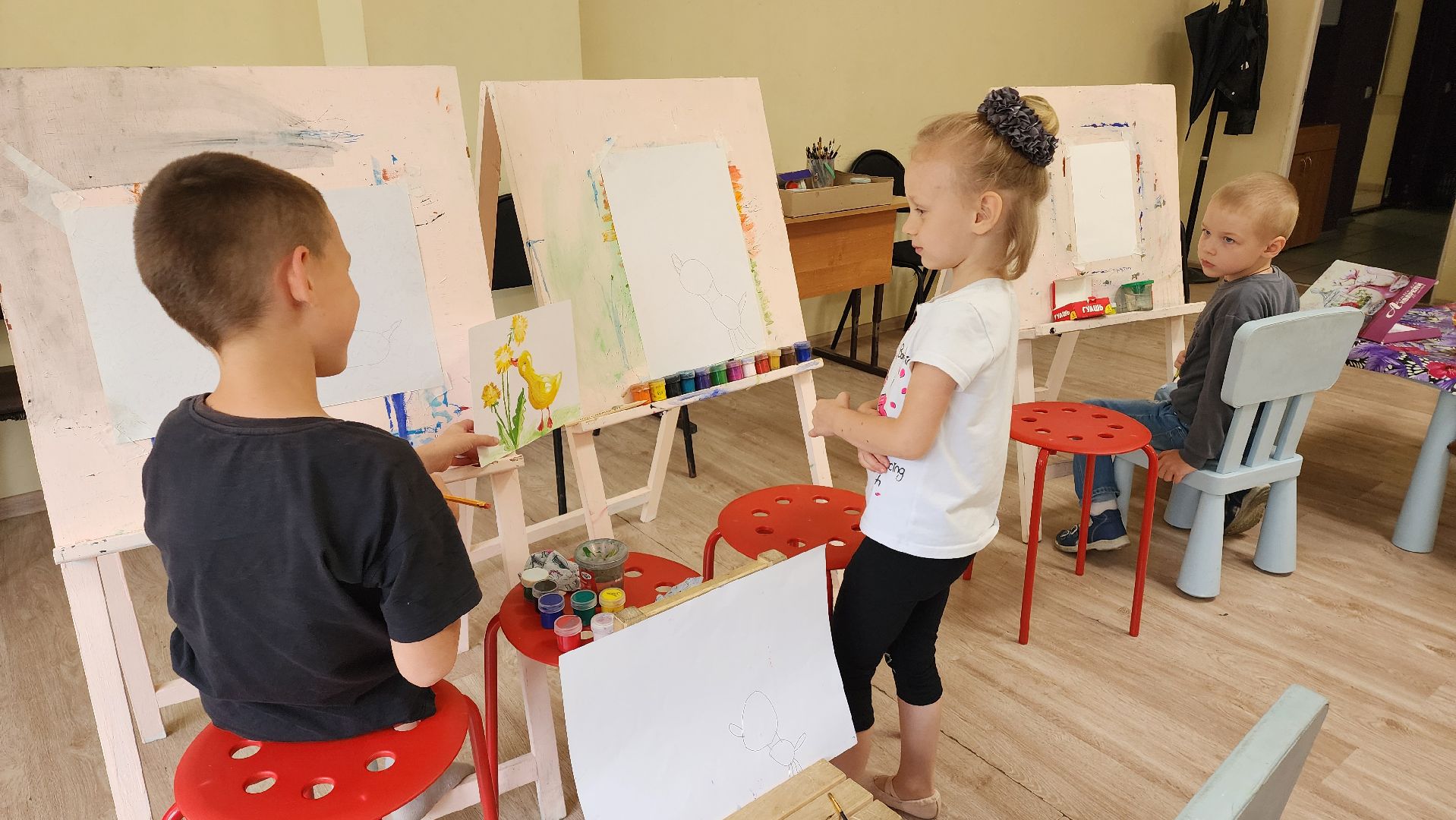 Изо-студия, Лобня, детское творчество,