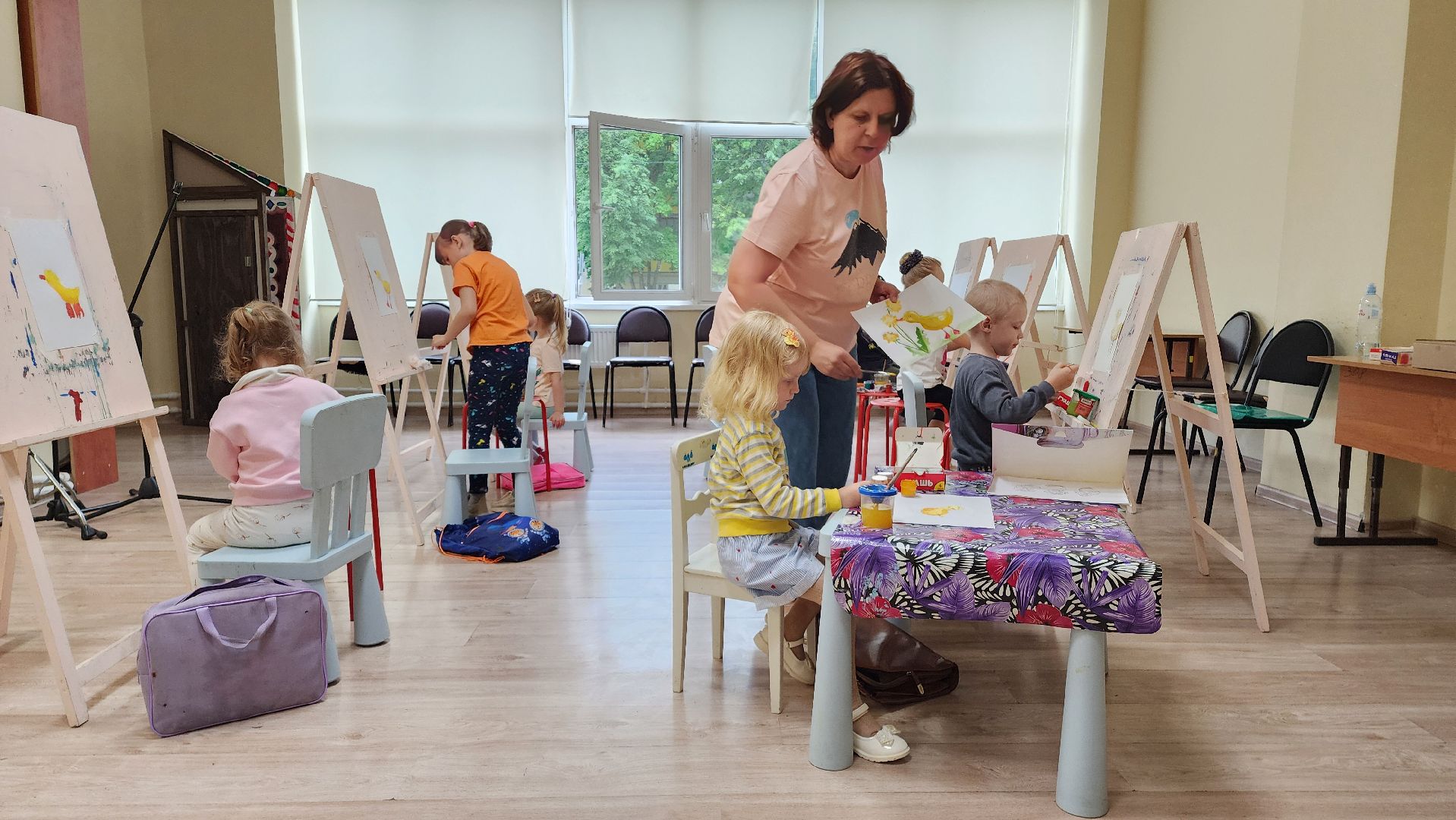 Изо-студия, Лобня, детское творчество,