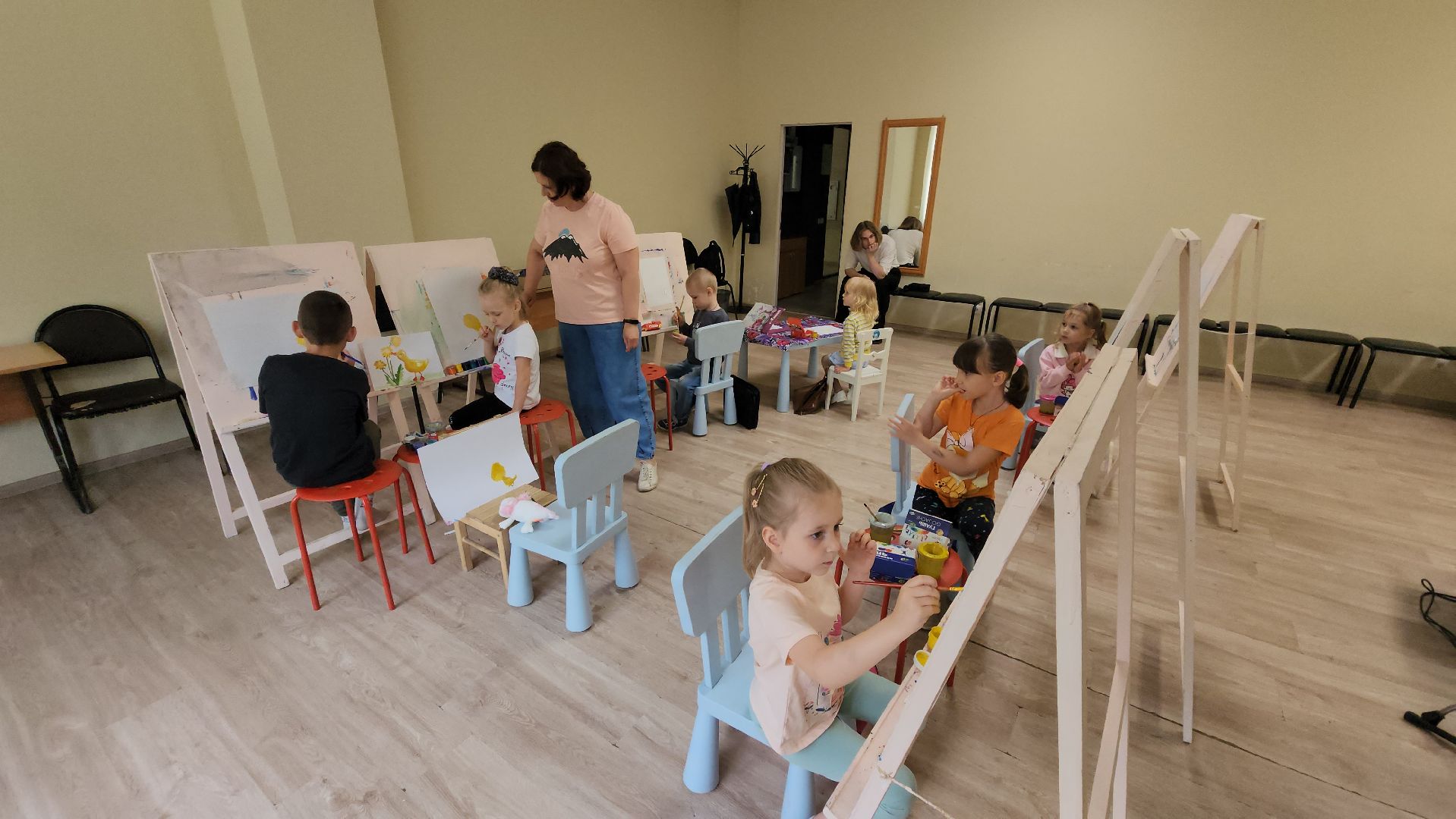 Изо-студия, Лобня, детское творчество,