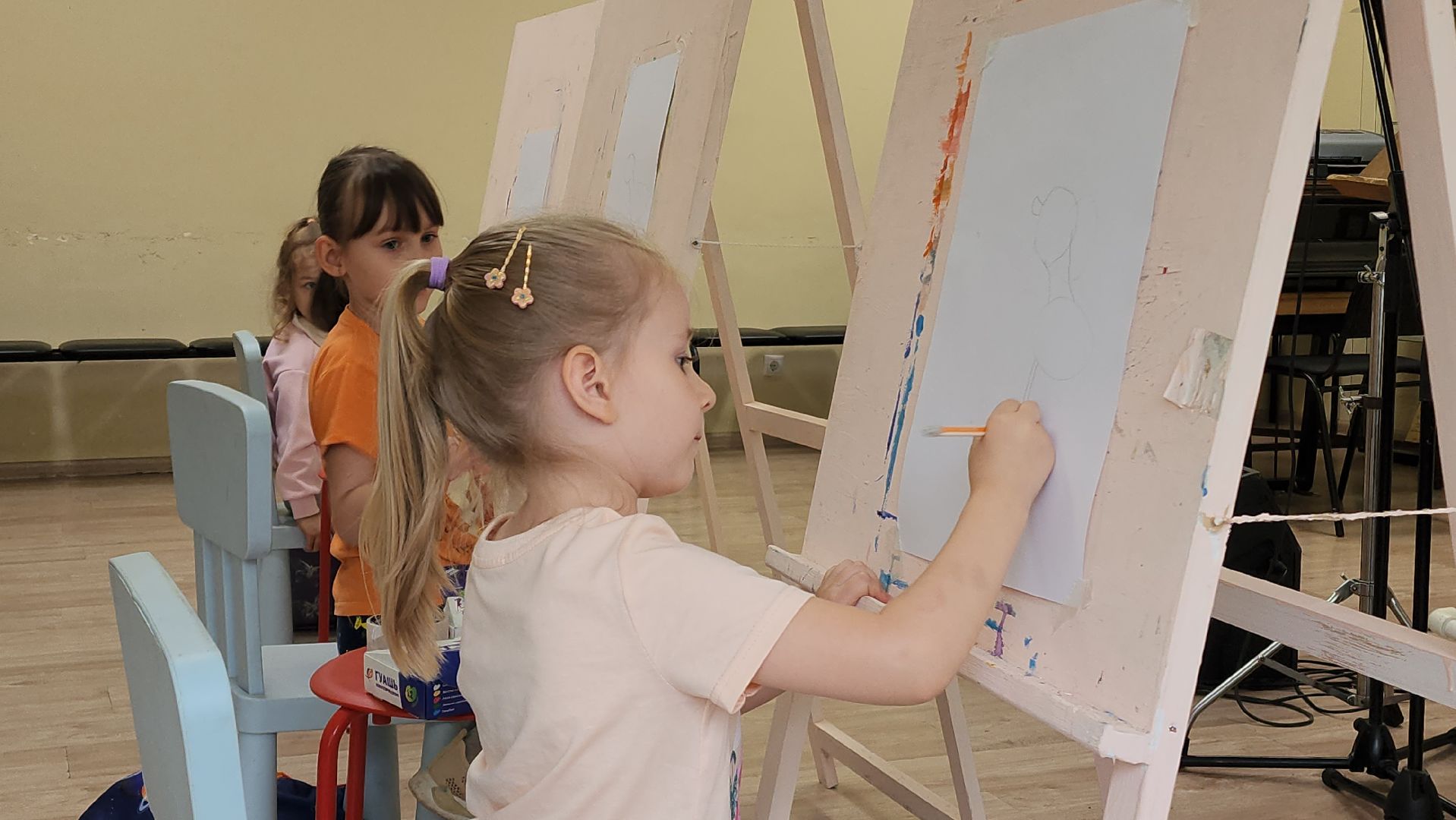 Изо-студия, Лобня, детское творчество,