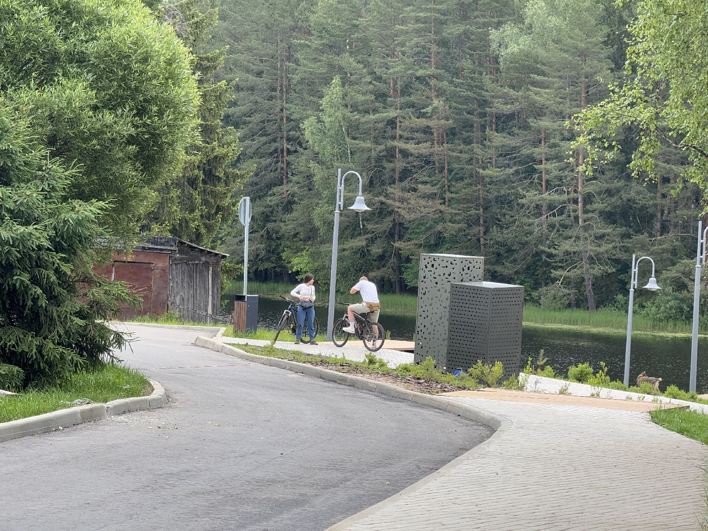 шаховская, плотина, лето в подмосковье, лето в парках,