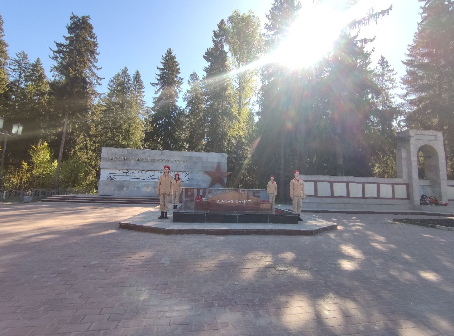 Вахта памяти, почетный караул, Дубна