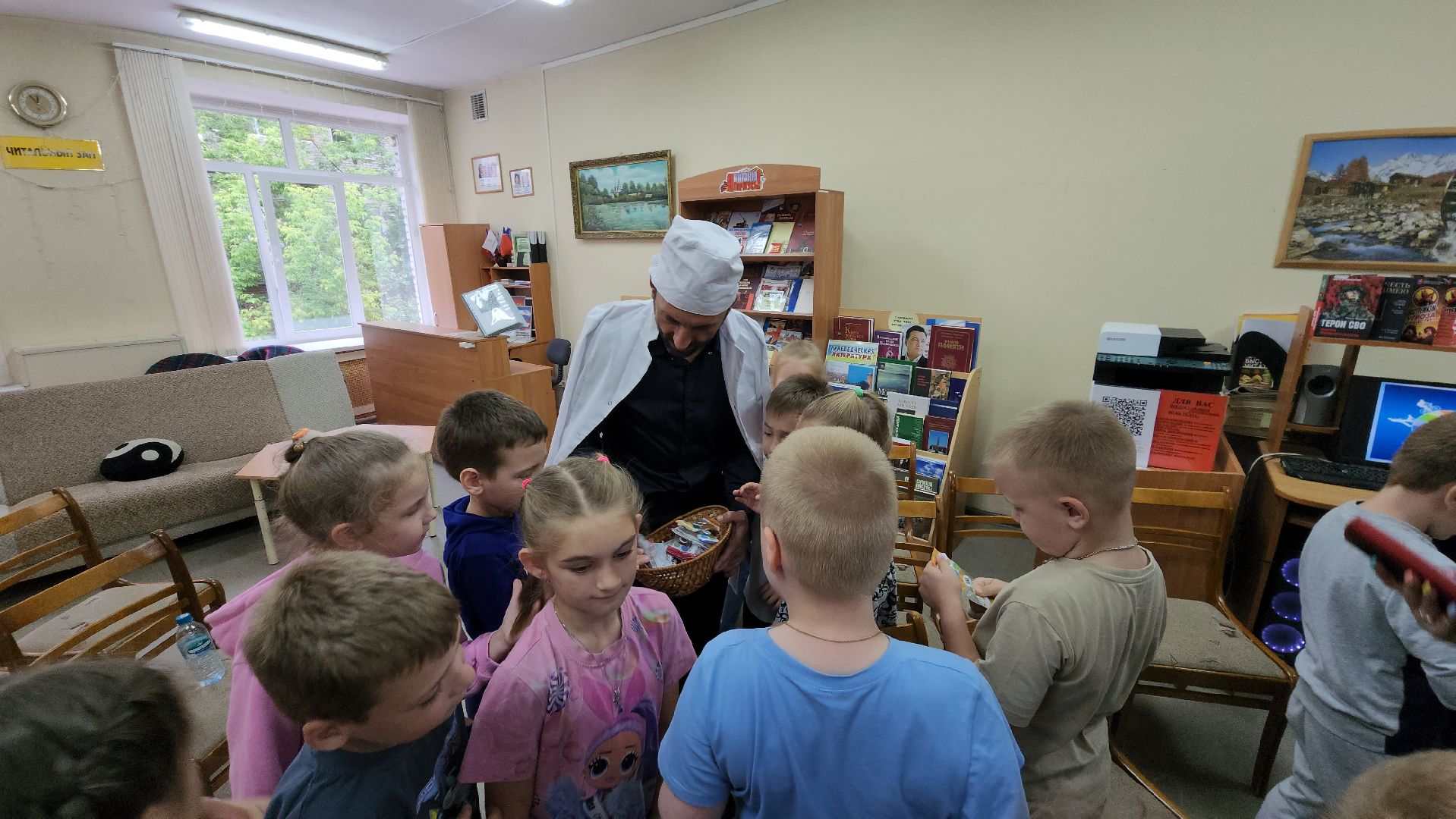 Библиотека, летний детский лагерь, Лобня,Зож,