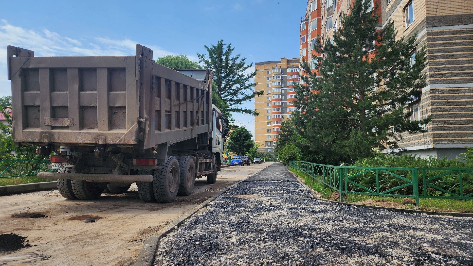 благоустройство, комплексное благоустройство дворов, лосино-петровский,