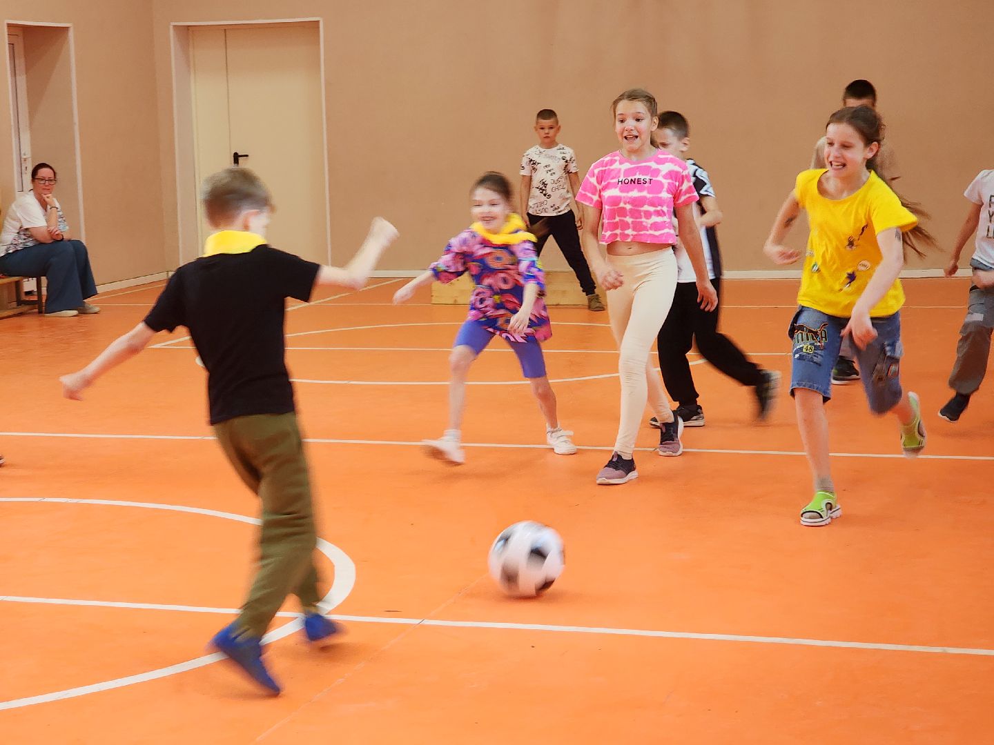 дубна, спорт, летний лагерь, школа 1,