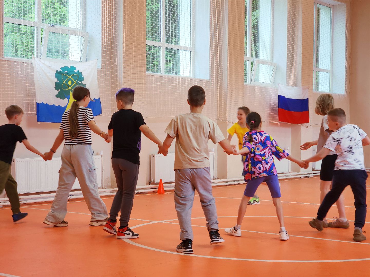 дубна, спорт, летний лагерь, школа 1,