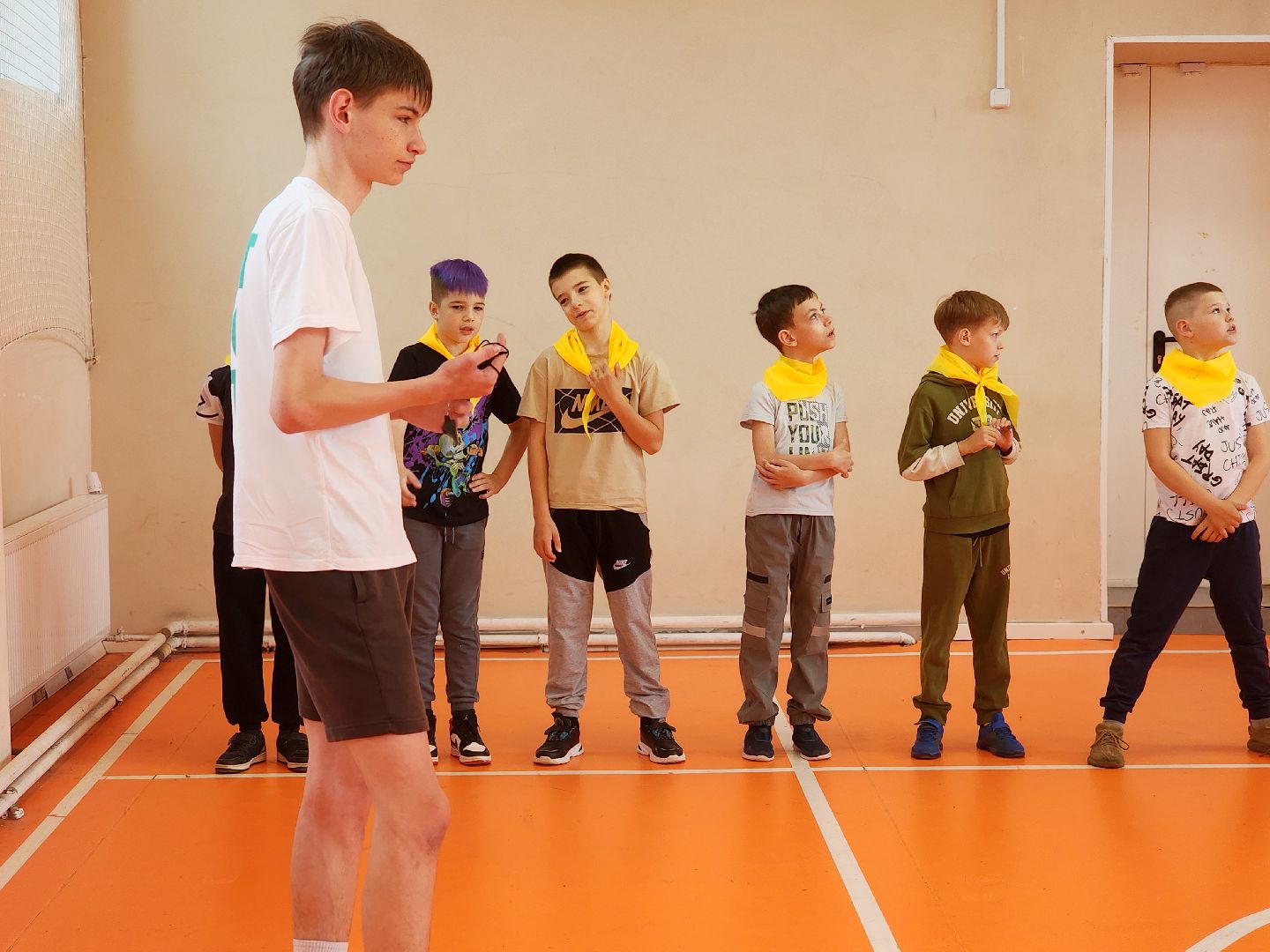 дубна, спорт, летний лагерь, школа 1,