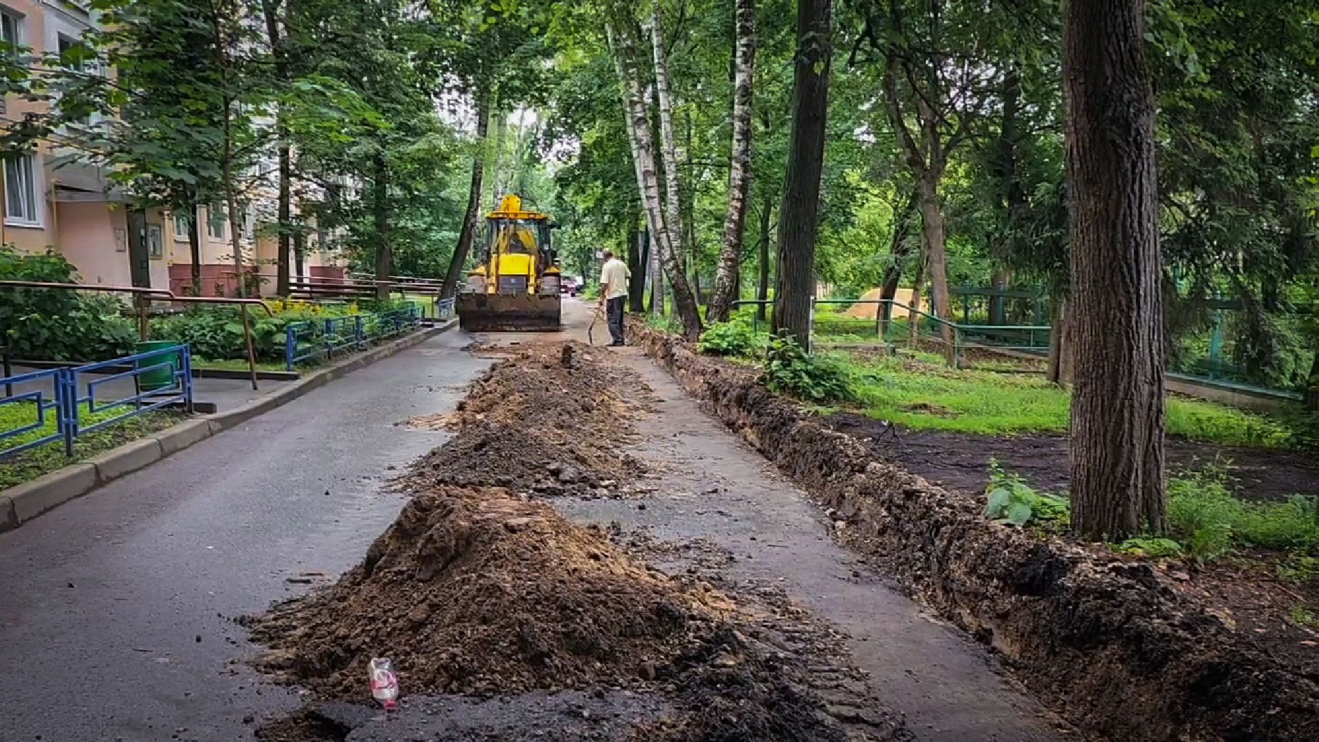 бронницы, благоустройство дворов , благоустройство двора на Советской ,