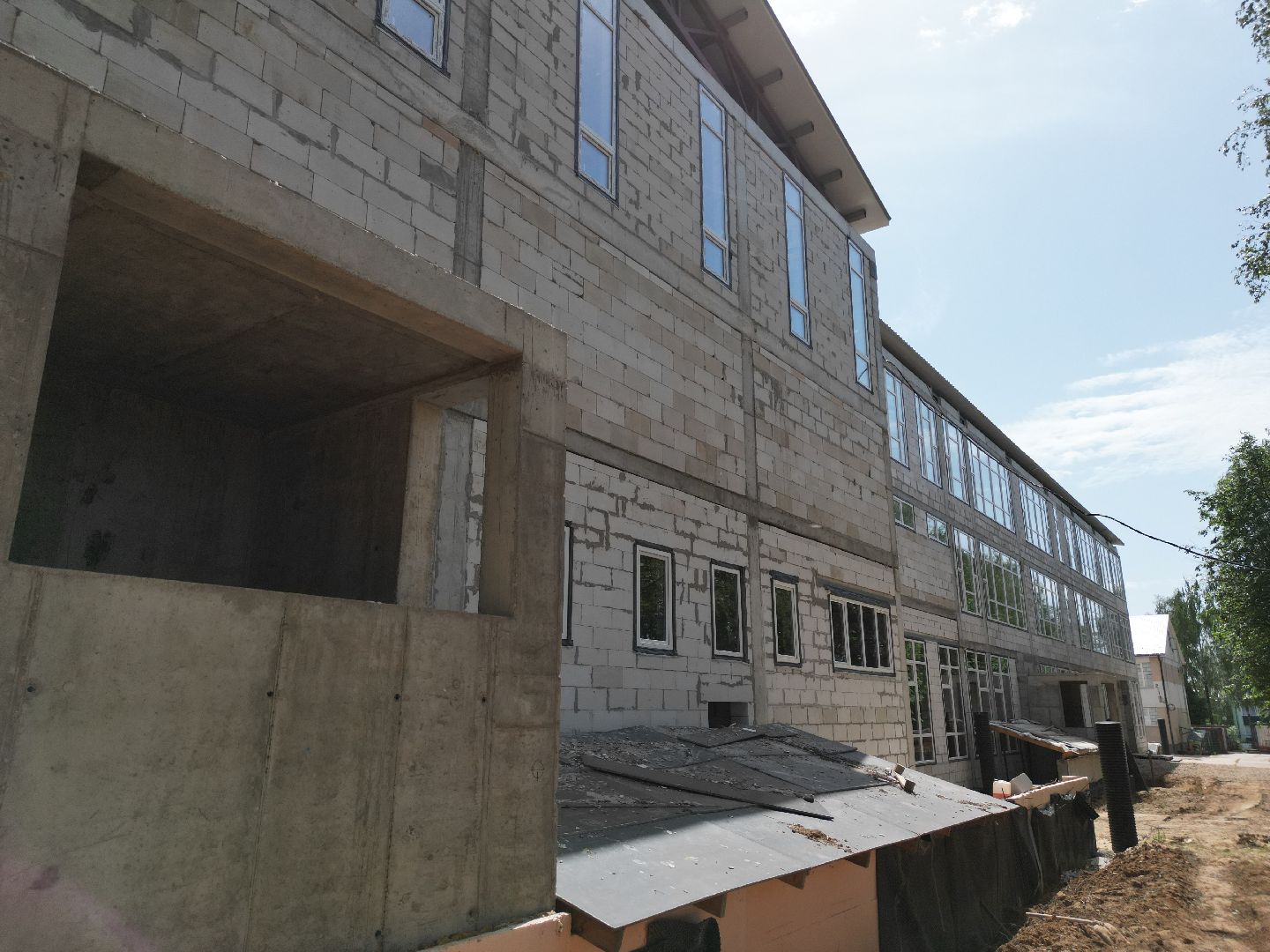 видео с коптера, покровская школа в истре, образование в истре,