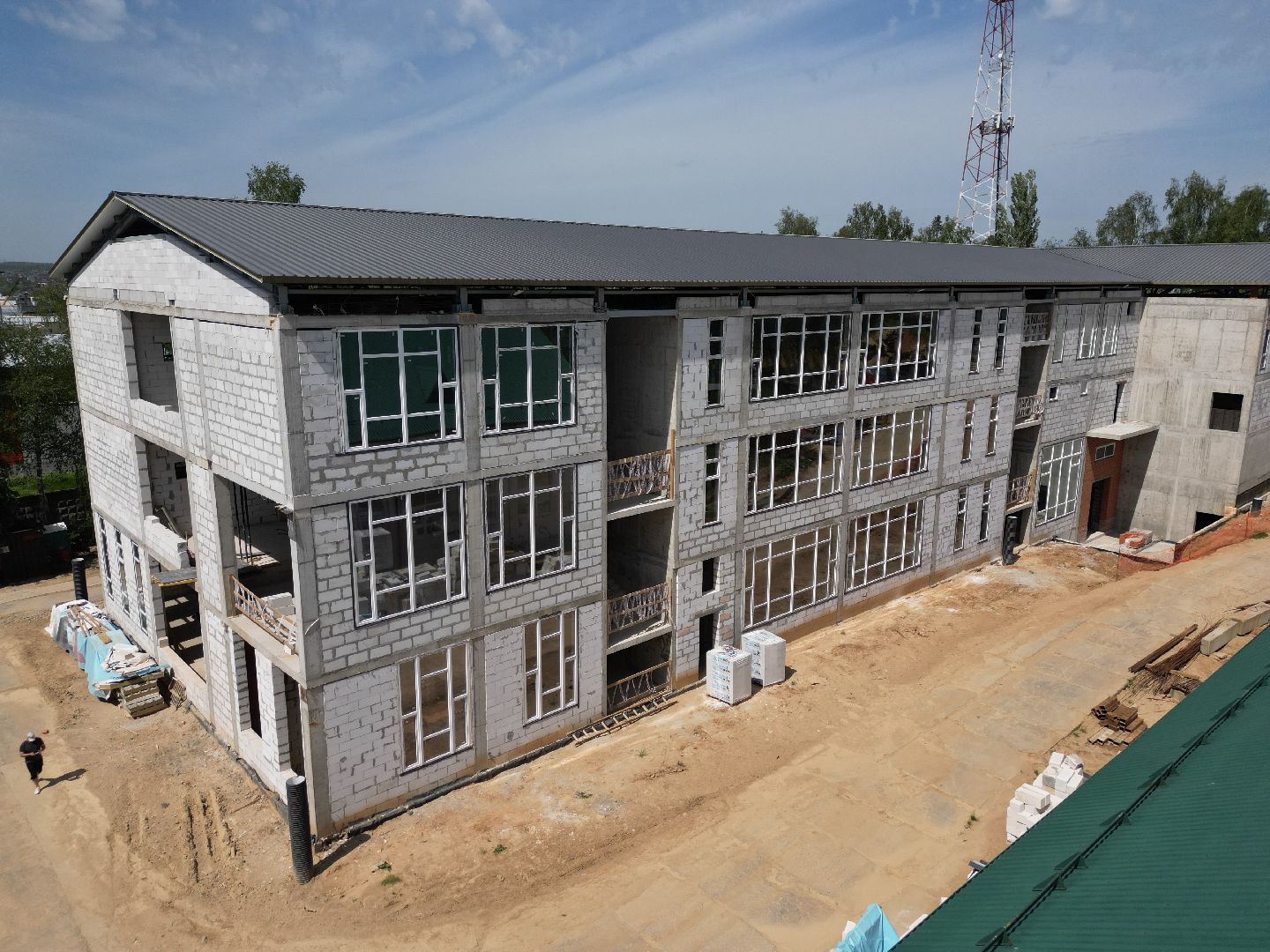 видео с коптера, покровская школа в истре, образование в истре,