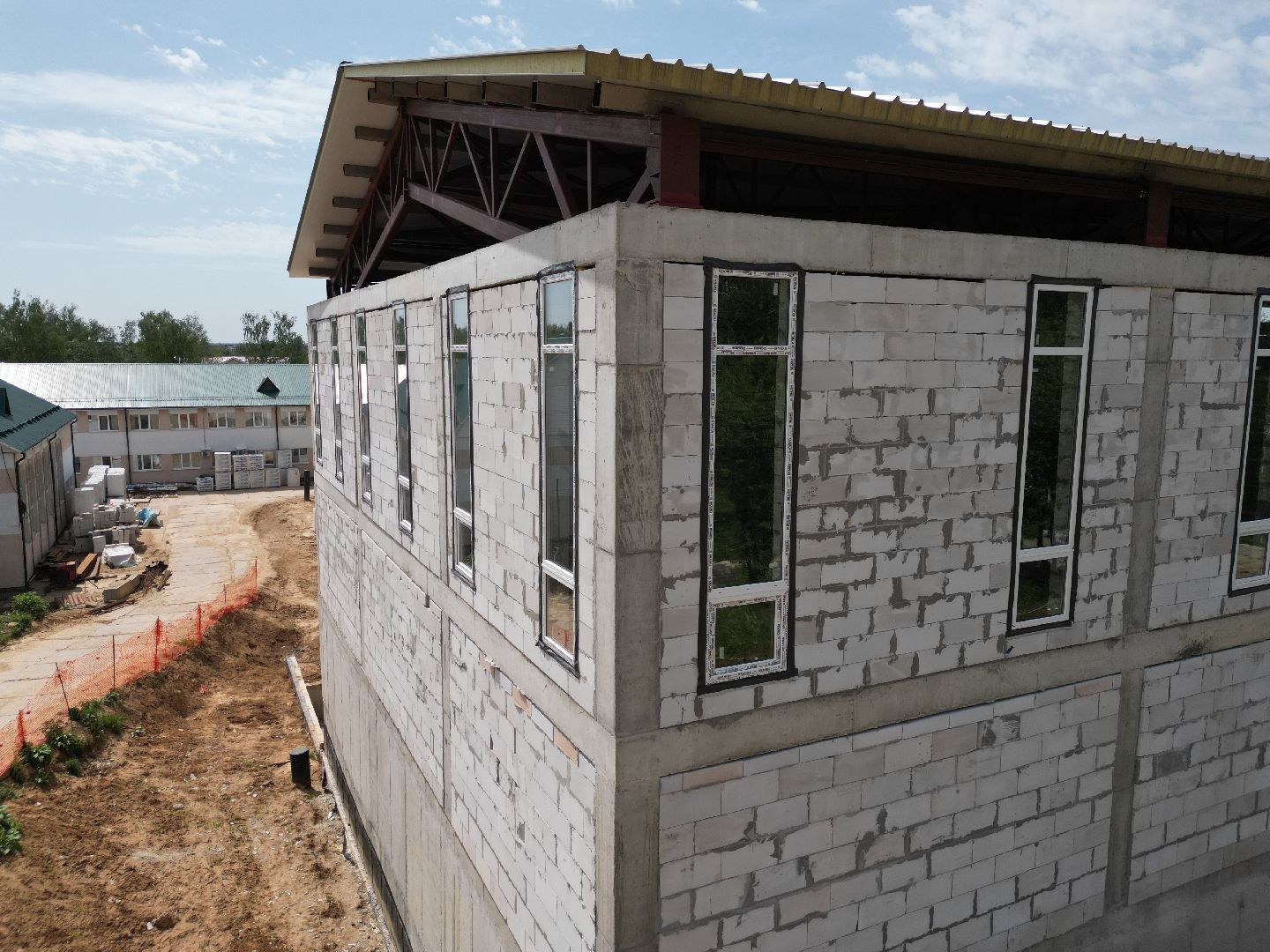 видео с коптера, покровская школа в истре, образование в истре,