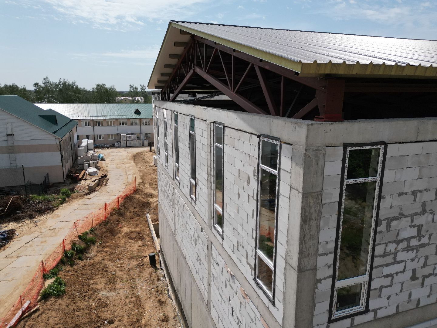 видео с коптера, покровская школа в истре, образование в истре,