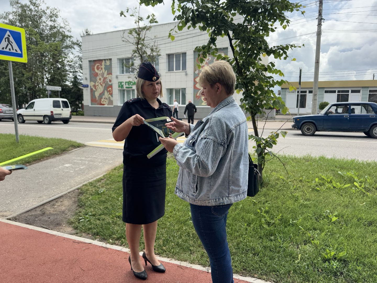 шаховская, госавтоинспекция, пешеходный переход,