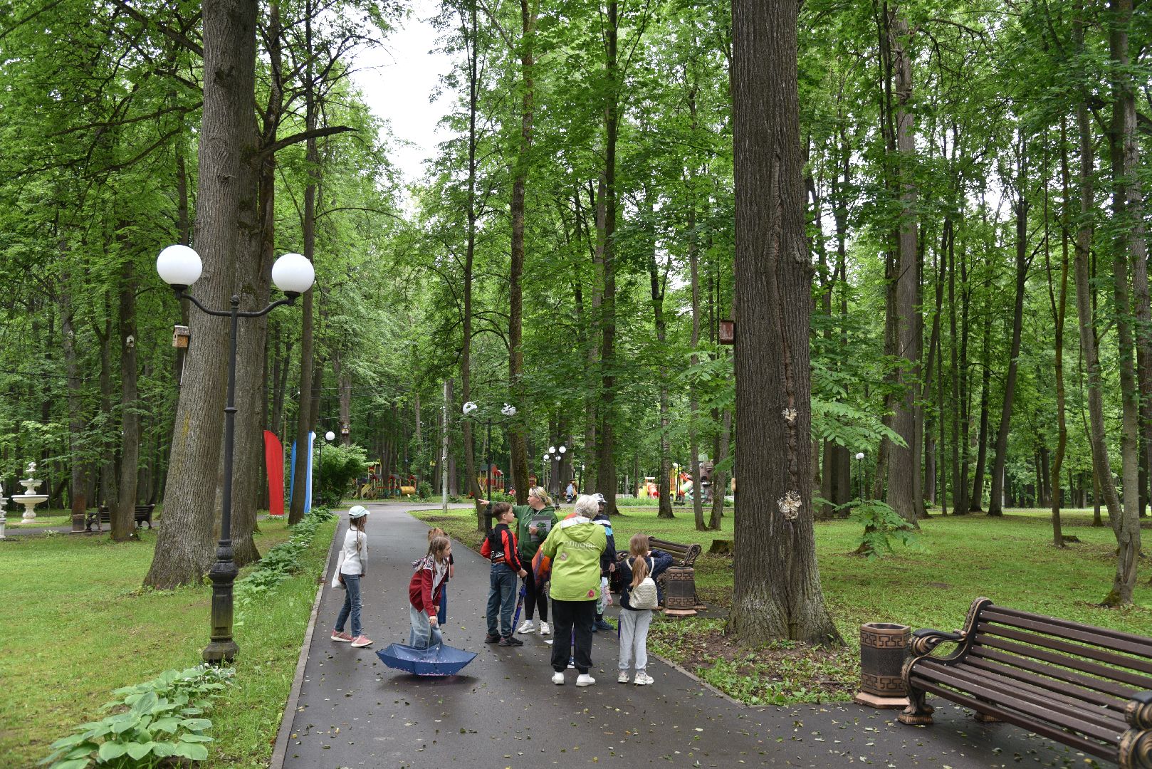 лотошино, лотошинская библиотека, лотошинский парк,