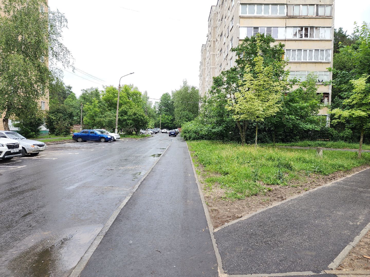 раменское, благоустройство, комплексное благоустройство дворов многоквартирных домов, коммунистическая 36-39,