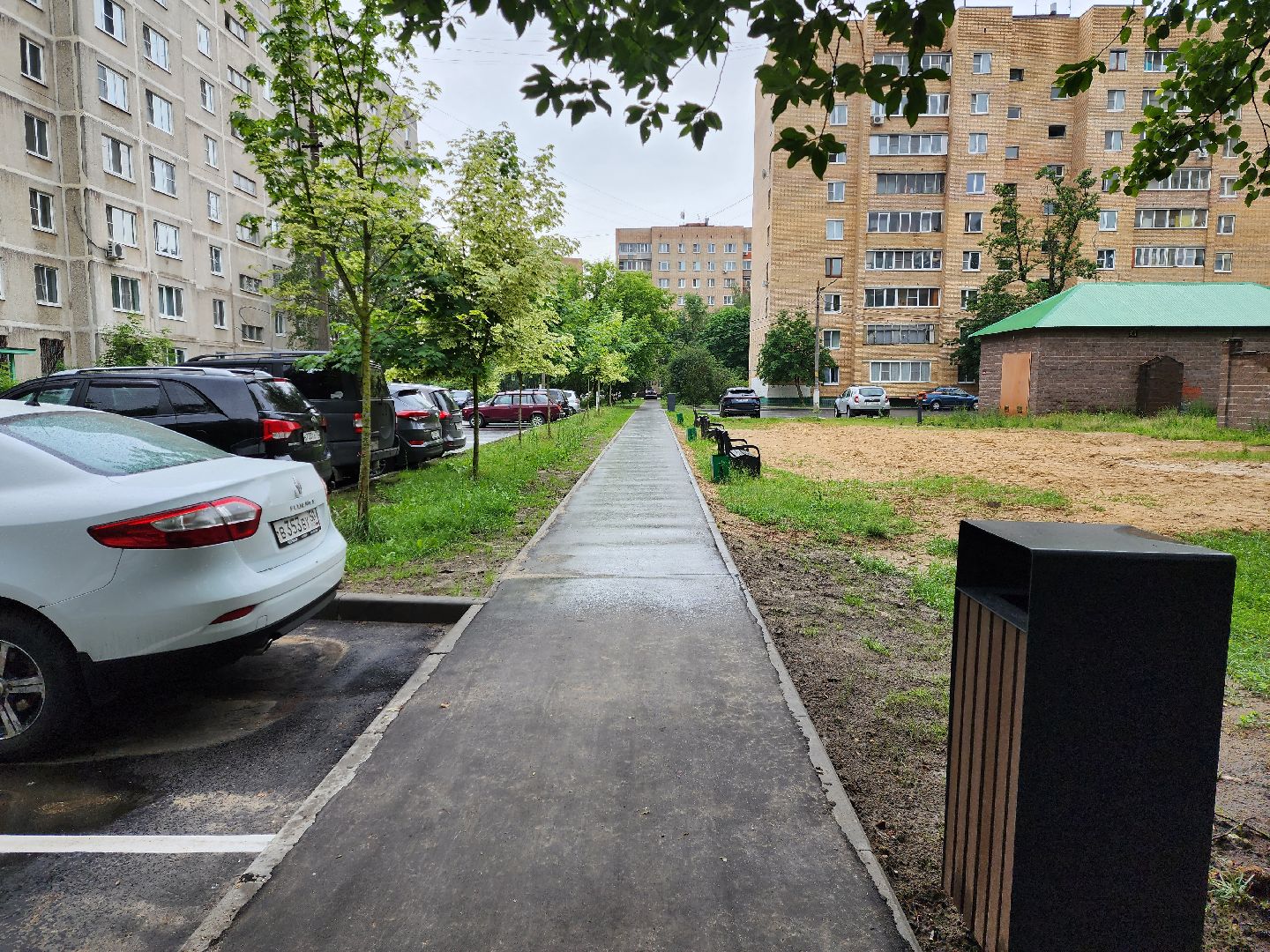 раменское, благоустройство, комплексное благоустройство дворов многоквартирных домов, коммунистическая 36-39,