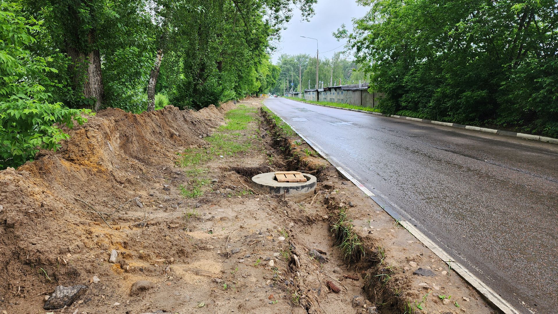 ливневая канализация, чкаловский, подтопление домов,