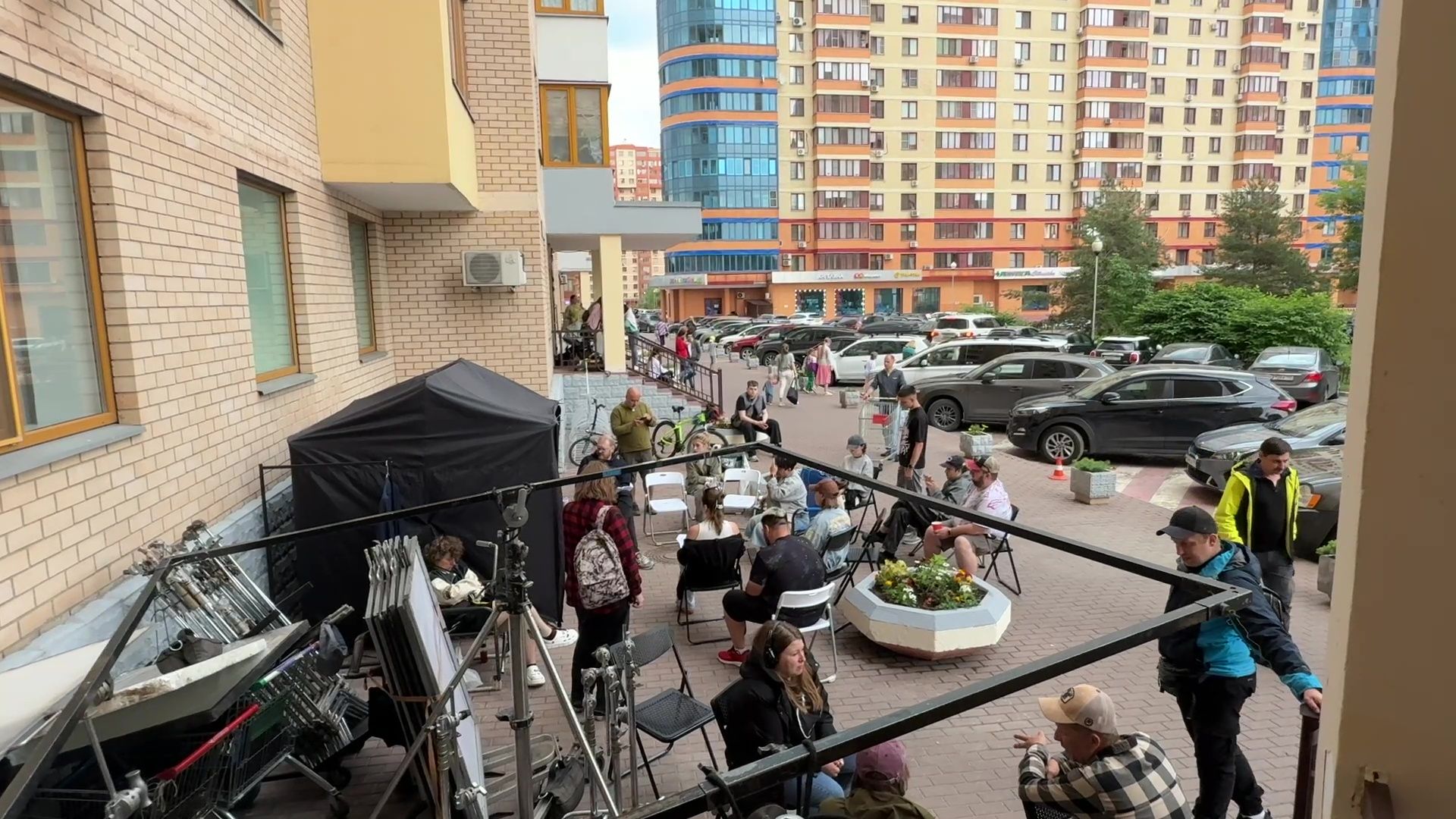 Реутов, съемки сериала, сашатаня, Андрей Гайдулян, Валентина Рубцова,