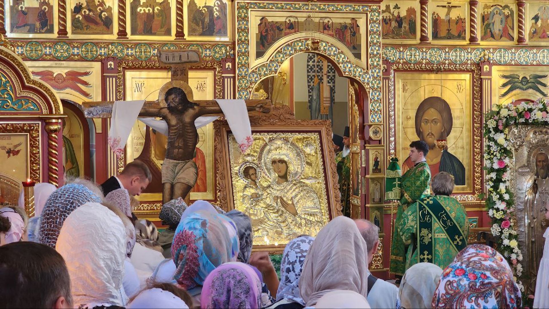 Дмитров, Икона Троеручица, Николо-Пешношский монастырь, РПЦ,