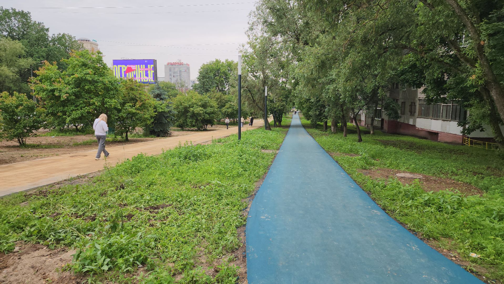 благоустройство сквера, Новые лавочки, щёлково, пролетарский проспект,