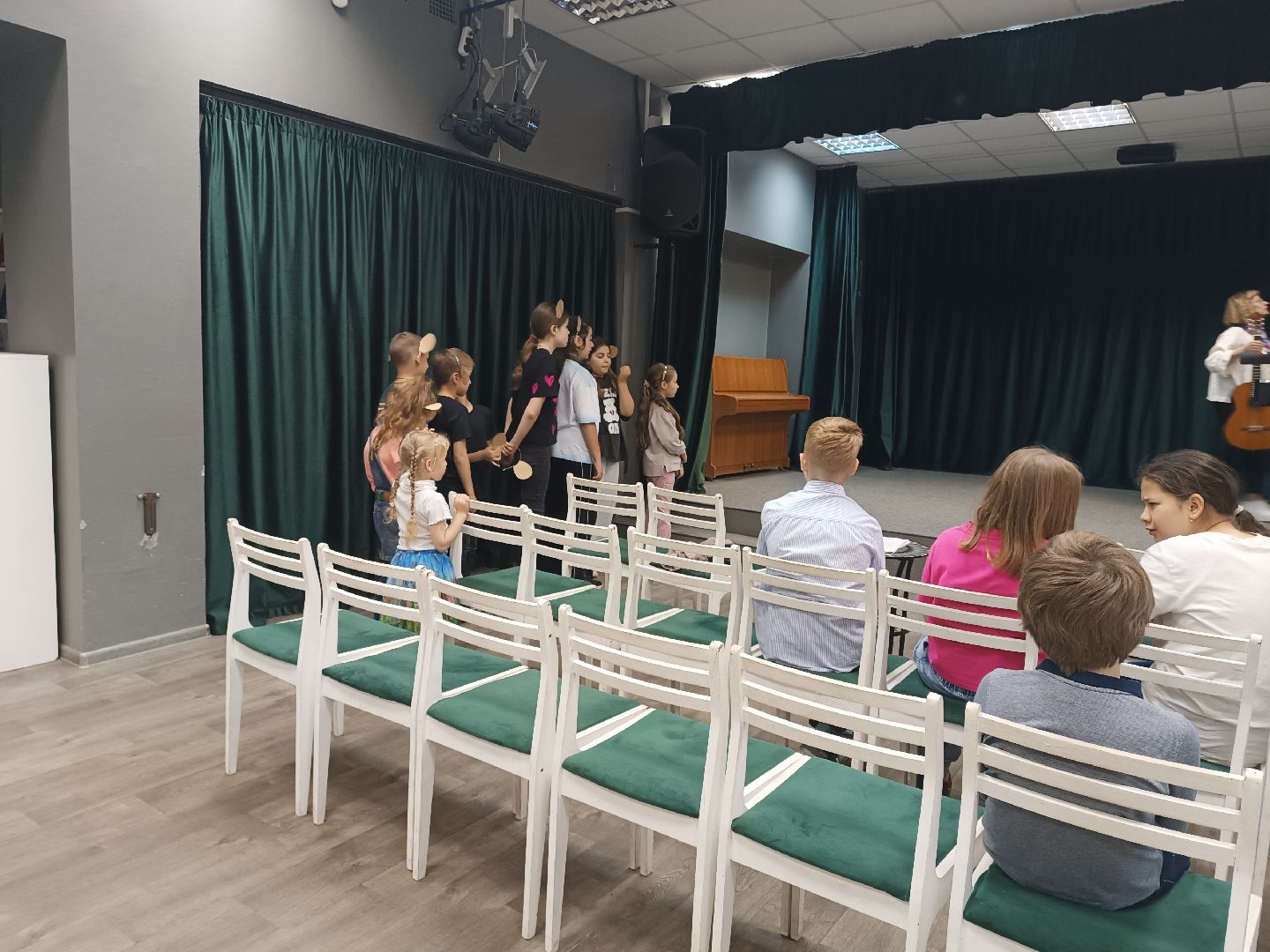 люберцы, дети, библиотека, спектакль,  чтение книг,