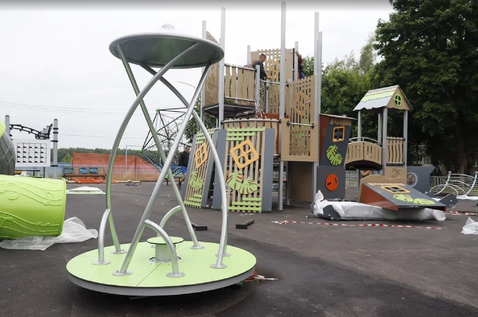 Зарайск , благоустройство 2025, детские площадки,