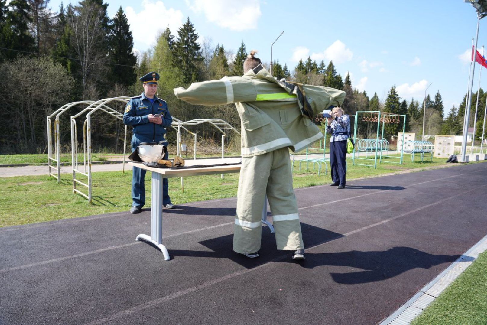 Сергиево-Посадский городской округ, Сергиев Посад, Пожарные, МЧС, школьники