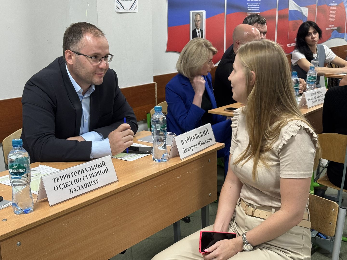 выездная администрация балашиха, березовая роща авиаторы балашиха, встреча с жителями,