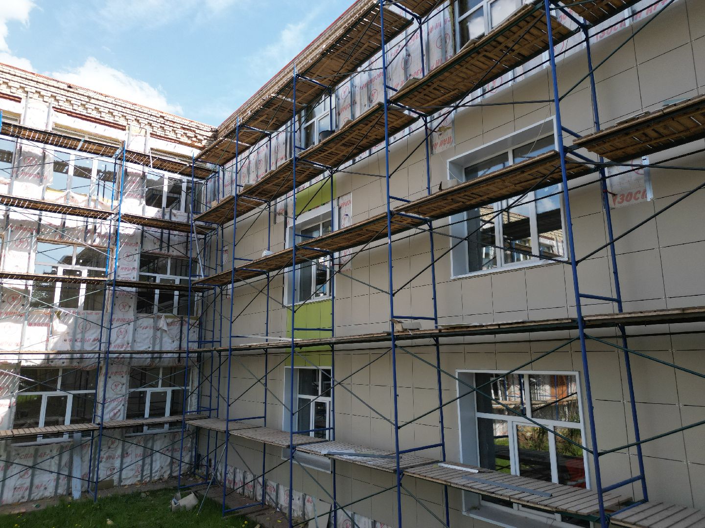 Дедовская школа , видео с коптера, образование в истре,