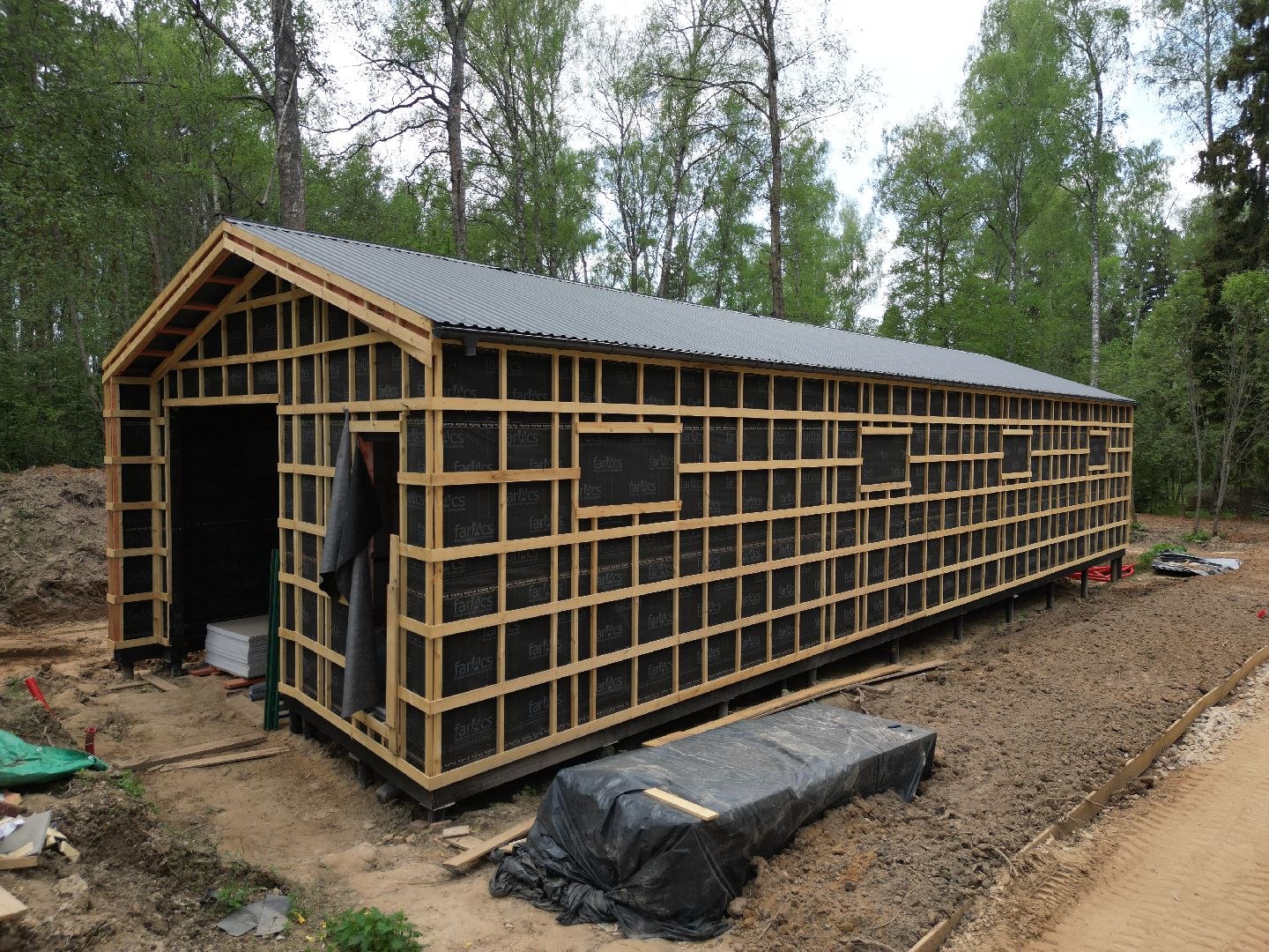 видео с коптера, лесопарк Соколка, благоустройство в истре,