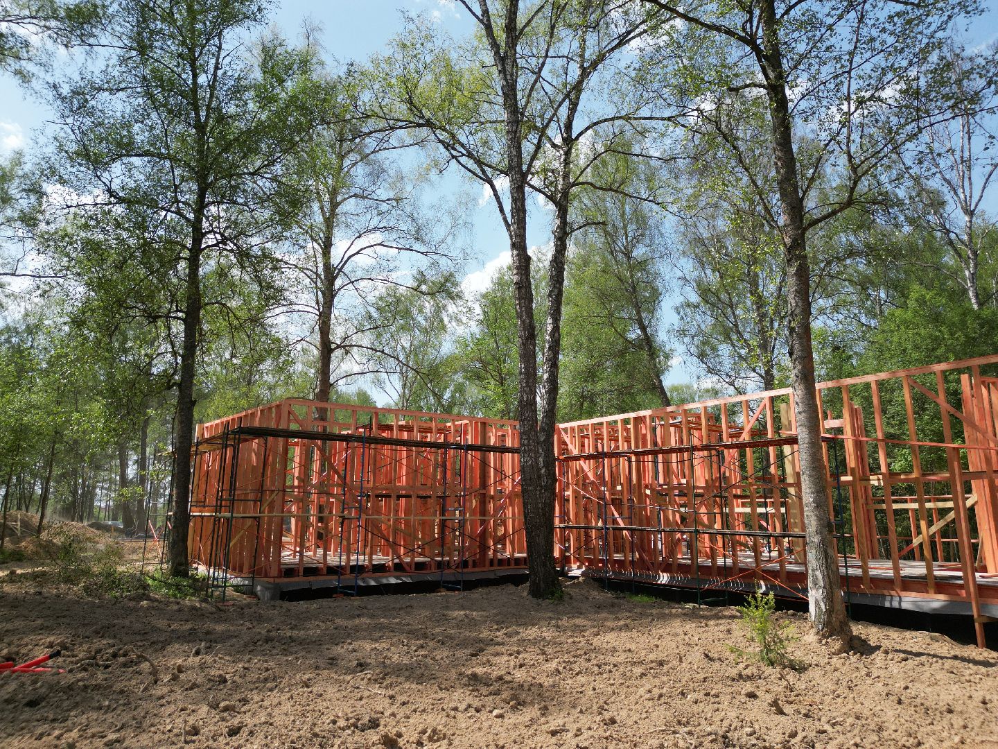 видео с коптера, лесопарк Соколка, благоустройство в истре,