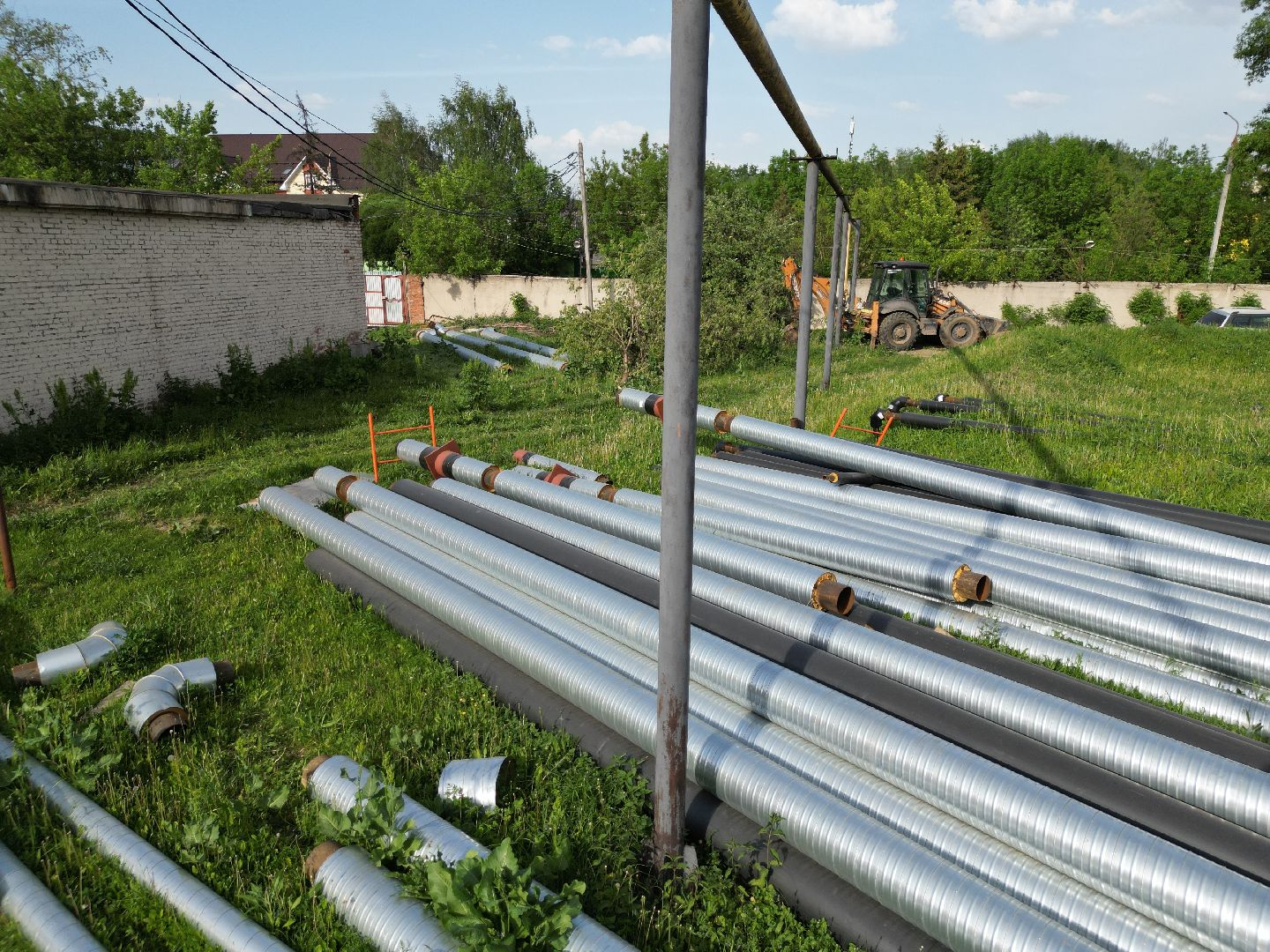 видео с коптера, котельная 8 в Истре, Дедовская котельная,