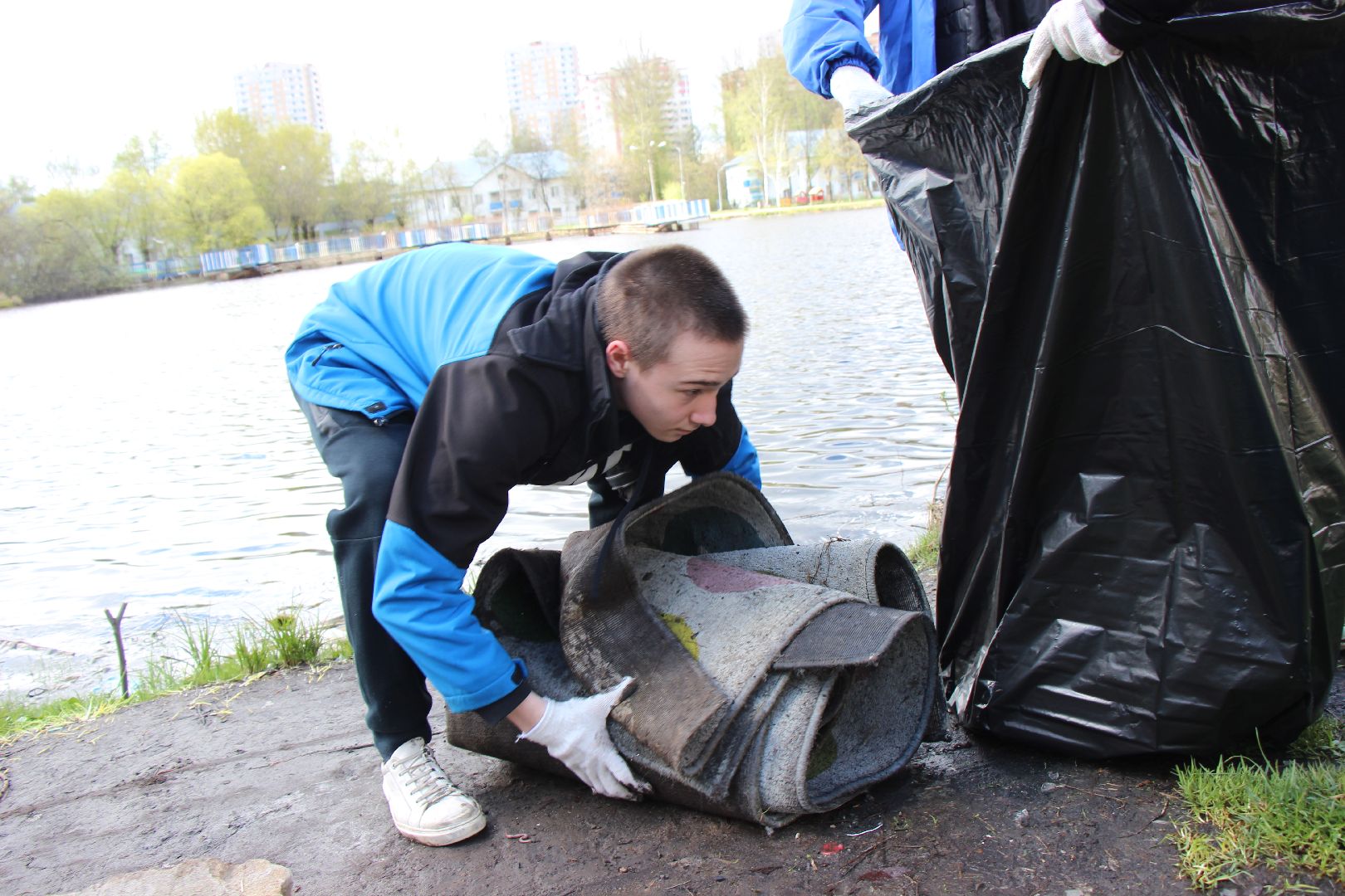 Лобня, благоустройство, рыбалка