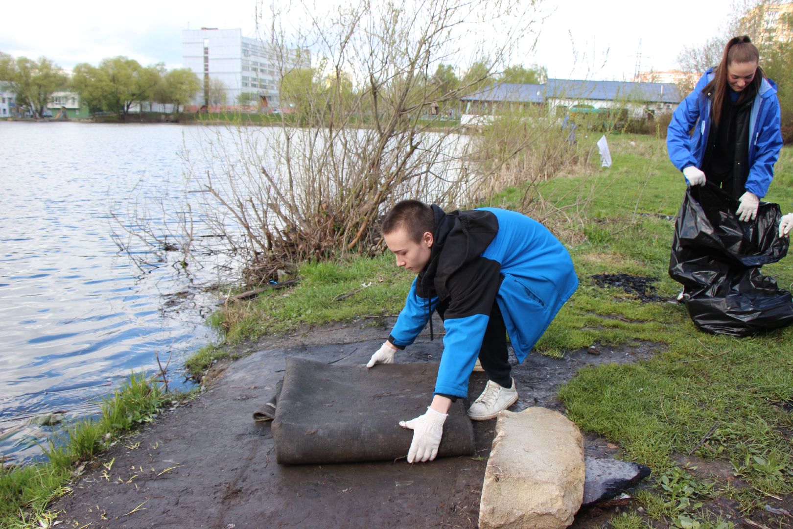 Лобня, благоустройство, рыбалка