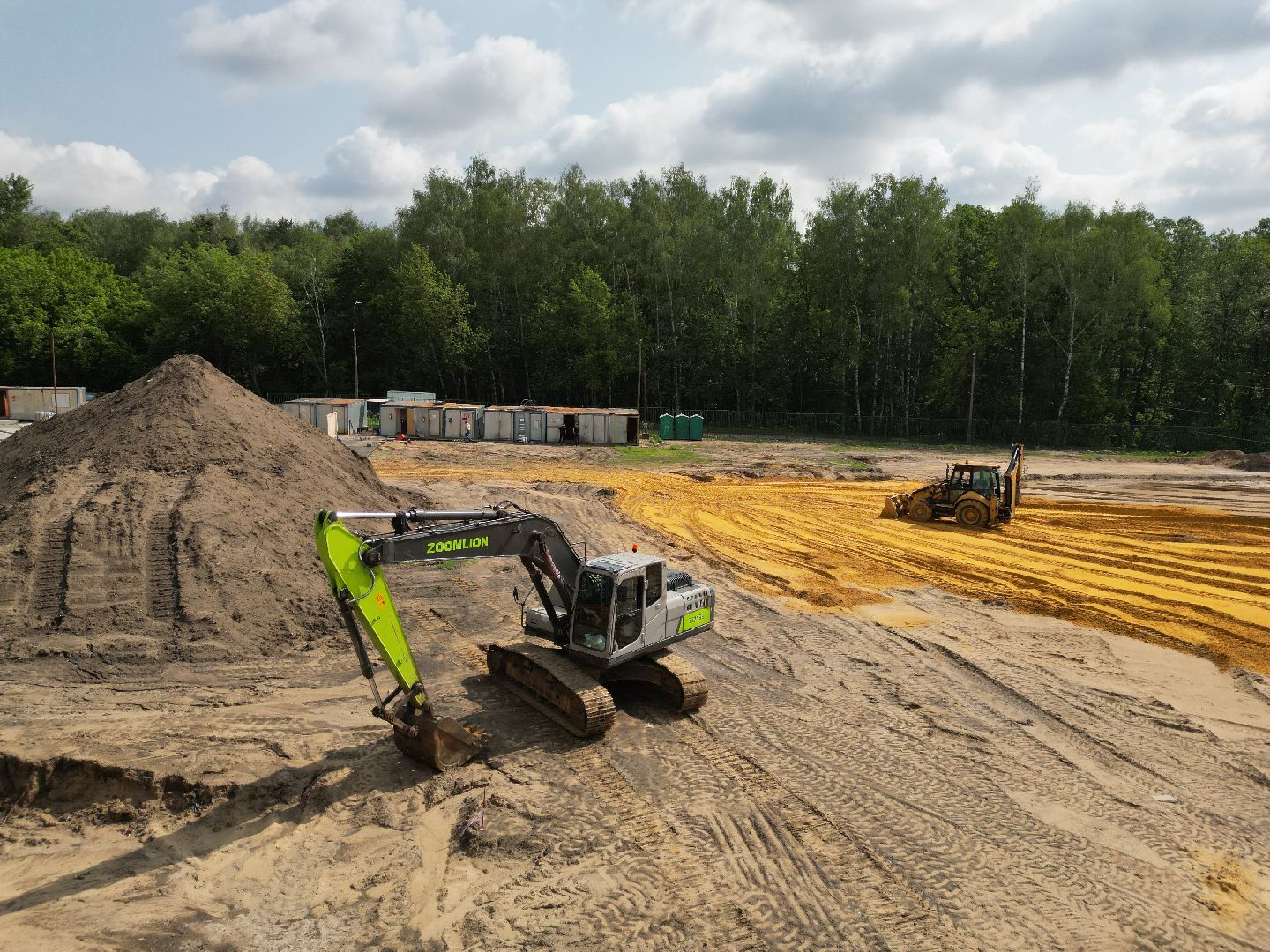 видео с коптера, стадион полет, спорт в лыткарине,